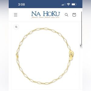 Na Hoku Hawaiian Slipper Anklet
